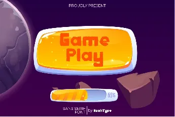 Game Play Demo font