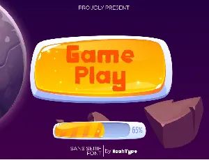 Game Play Demo font