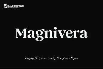 Magnivera Family font