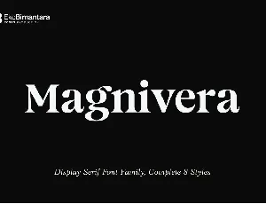 Magnivera Family font