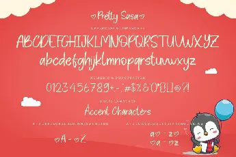 Pretty Sasa font