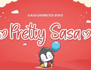 Pretty Sasa font