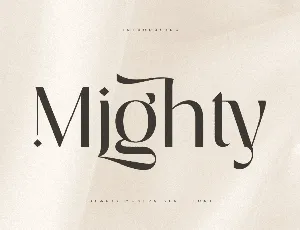 SS Mighty font