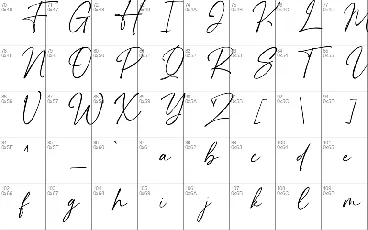 Hamiston Signature font