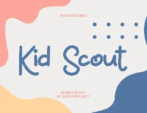 Kid Scout Demo font