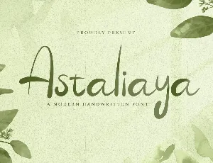 Astaliaya font