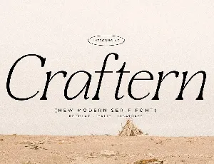 Craftern font