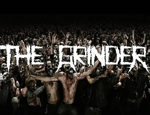 The GrindeR font