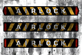 AIRLOCK font