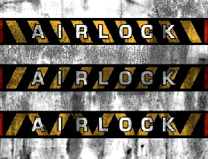 AIRLOCK font