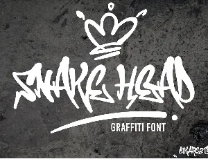 Snakehead Graffiti font