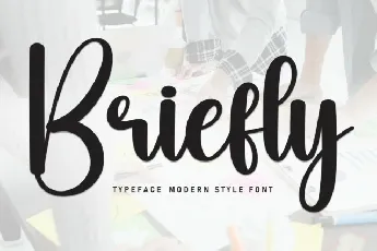 Briefly Script font