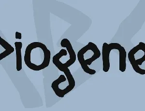 Diogenes font