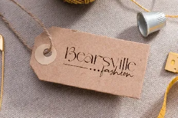 Bearsville font