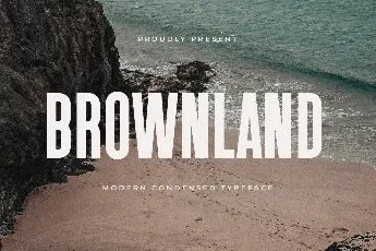 Brownland font