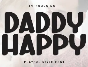 Daddy Happy Display font