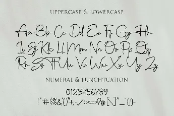 Huntteret font