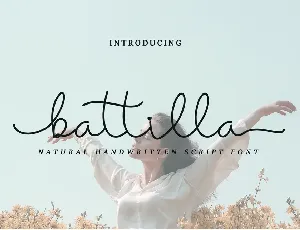 battilla font