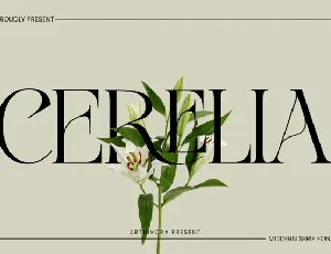 Cerelia font