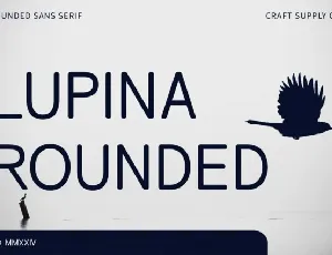 Lupina Rounded font