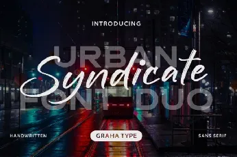 Urban Syndicate font