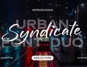 Urban Syndicate font