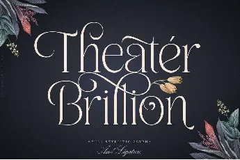 Theater Brillion font