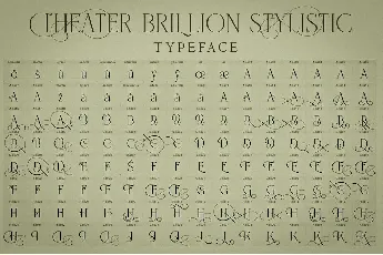 Theater Brillion font