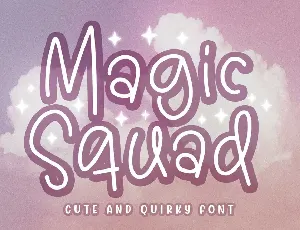 Magic Squad font