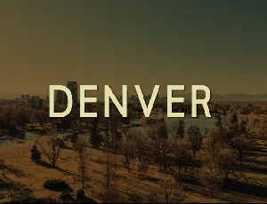 Denver font