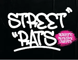 Street Rats font