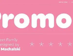 Promo Family font