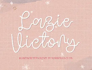 Lazie Victory font