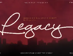 Legacy font