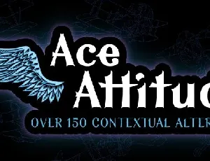 Ace Attitude Demo font