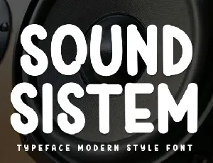 Sound Sistem Script font