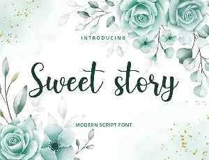 Sweet Story font