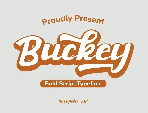 Buckey_Free font