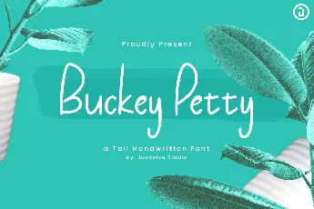 Buckey Petty font