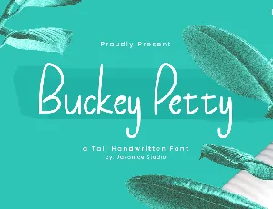 Buckey Petty font