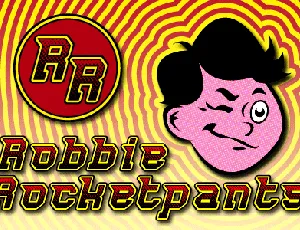 Robbie Rocketpants font