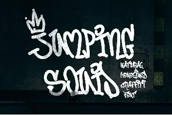 Jumping Squid font