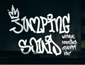 Jumping Squid font