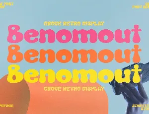 Benomout font