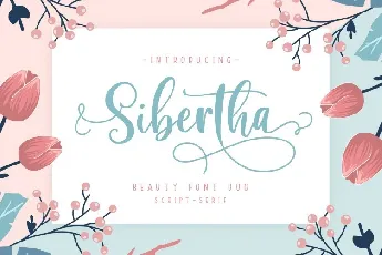 Sibertha Calligraphy font