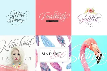 Reshuffle Script font