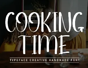 Cooking Time font