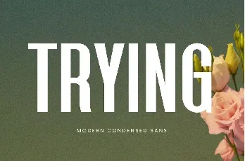 Trying font