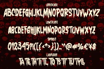 Gloomy Grave DEMO font