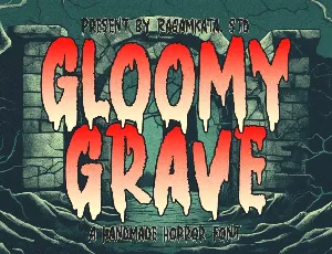 Gloomy Grave DEMO font